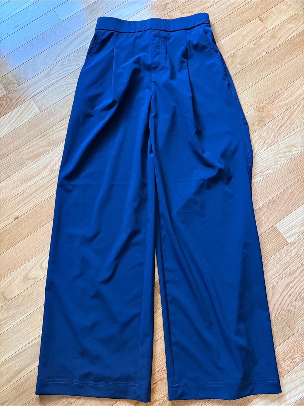 Lou & Grey Wide-Leg Deep Blue Pants